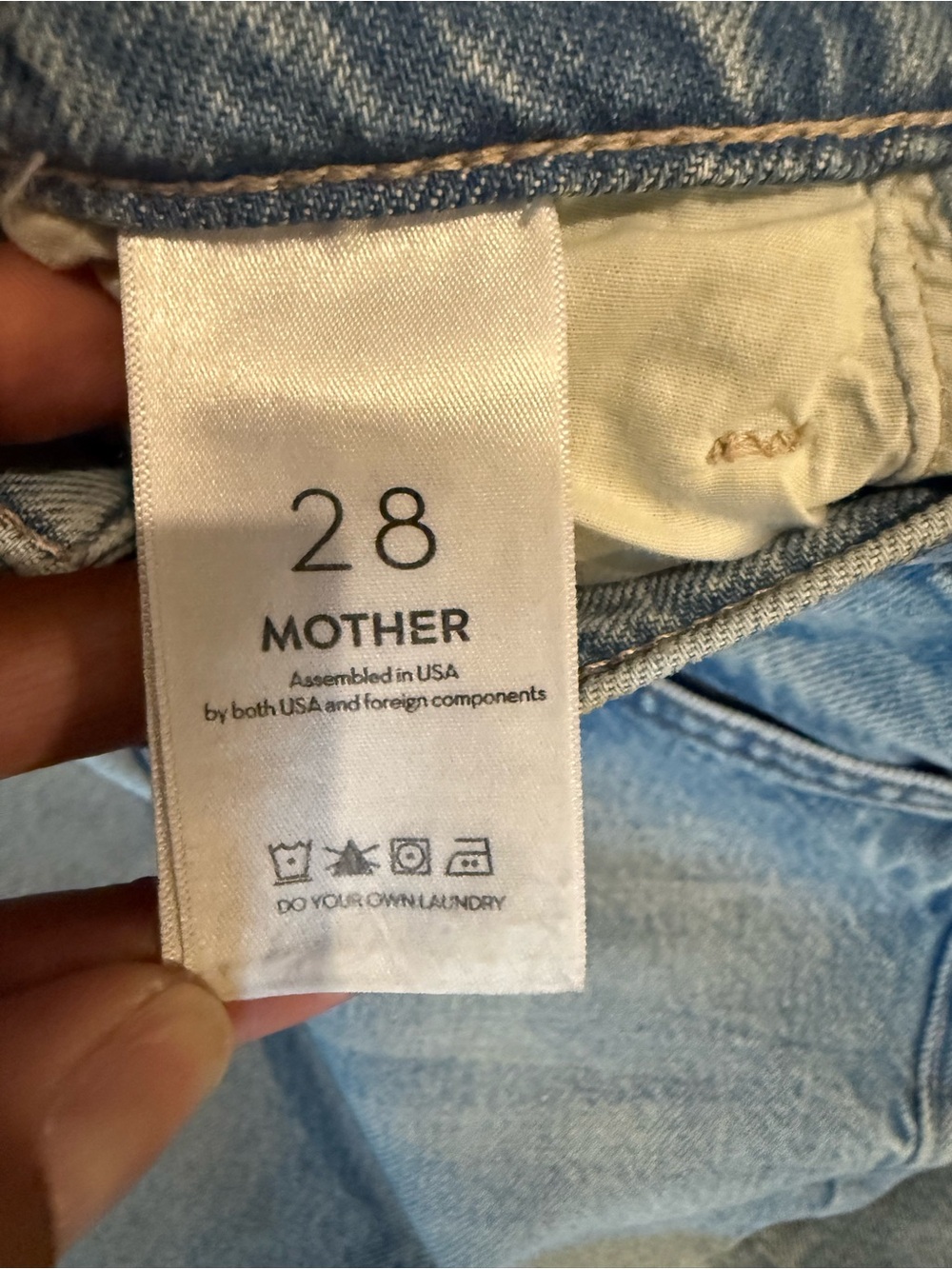 NWT! MOTHER The Hustler roller high rise ankle jeans - Picture 9 of 14